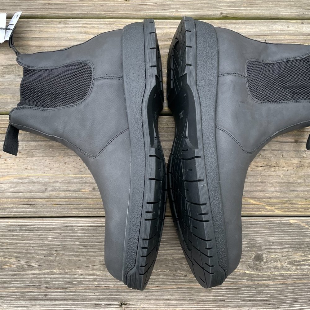 Zara Men Boot Shoes Black High Top Airfit Comfort - Picture 9 of 10